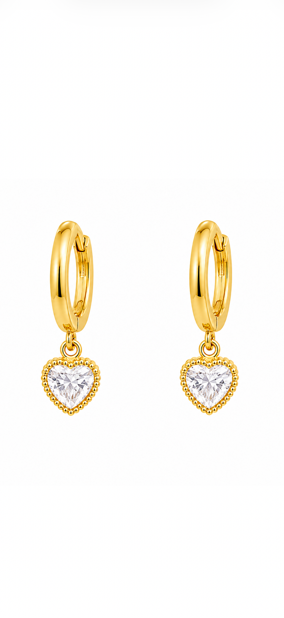 Heart Gold Plated Collection Jhumka Earring