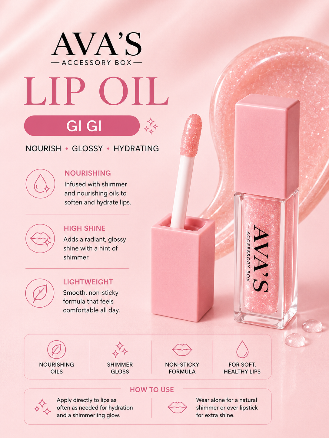 Lip Oil Gi Gi