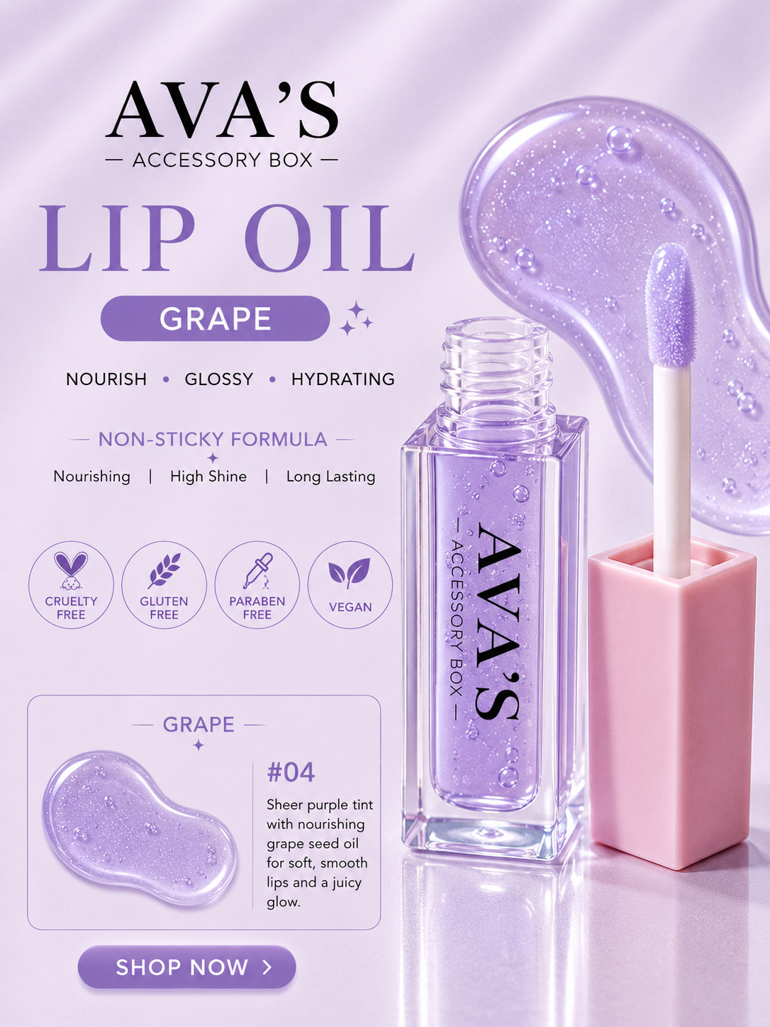 Lip Oil Grape