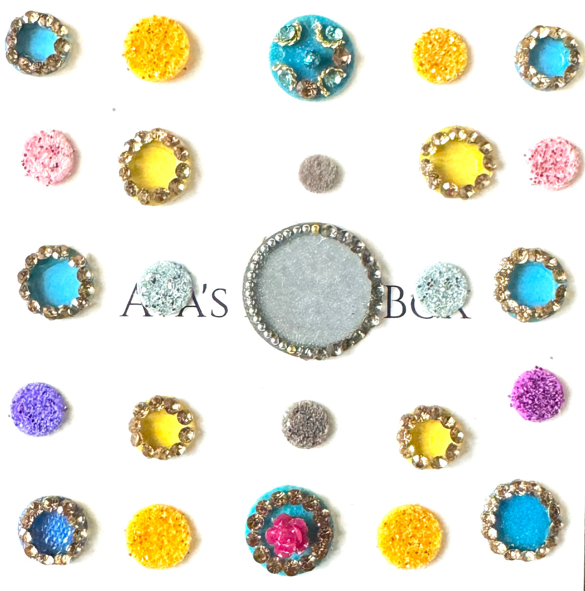 Lohri Special Bindi Box Mixed Colours