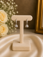 Micro Silver Jhumka 3