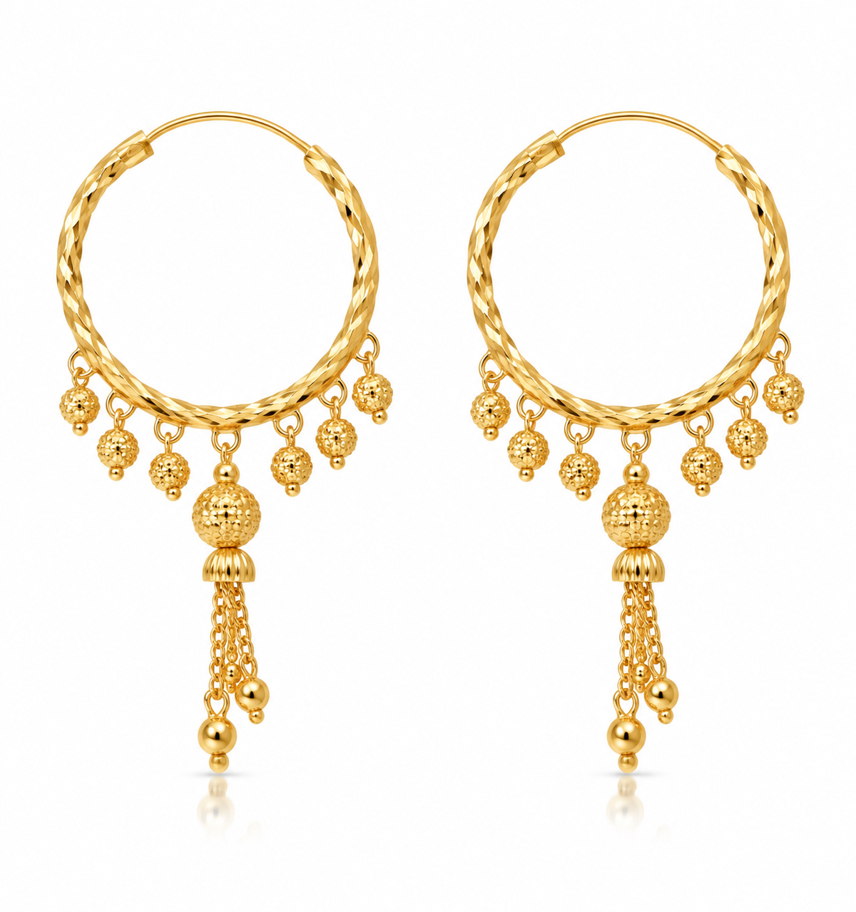 Thin Dangle plated Collection Jhumka Earrings
