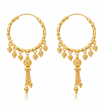 Thin Dangle plated Collection Jhumka Earrings