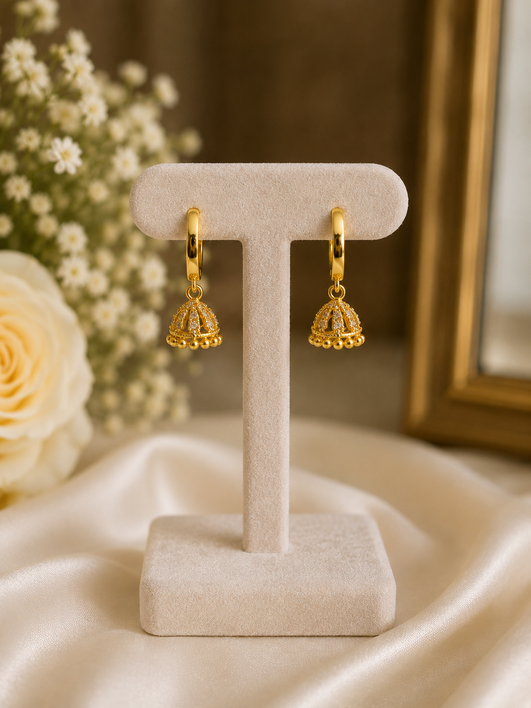 Micro Jhumki Collection Jhansi Mini Bead