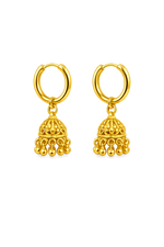 Jai Micro Collection Gold-Plated Jhumka Earring Lucknow No5