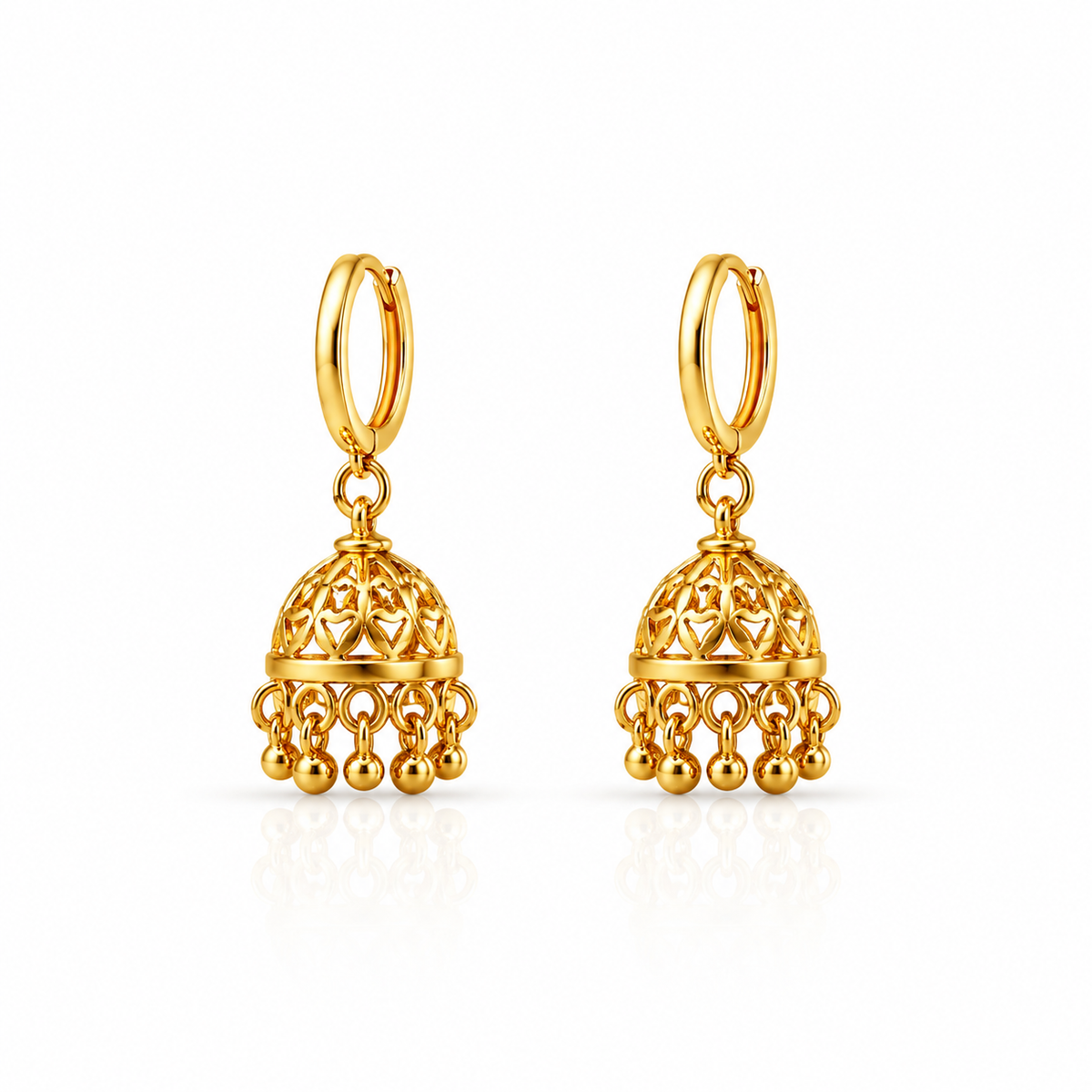 Jai Micro Collection Gold-Plated Jhumka Earring Lucknow