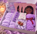 Pick your own 5 Nose Ring Box Pamper Gift Set Purple Jhumka