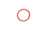 Simple Neon Red Nose Ring For Pierced And Non Pierced Nose