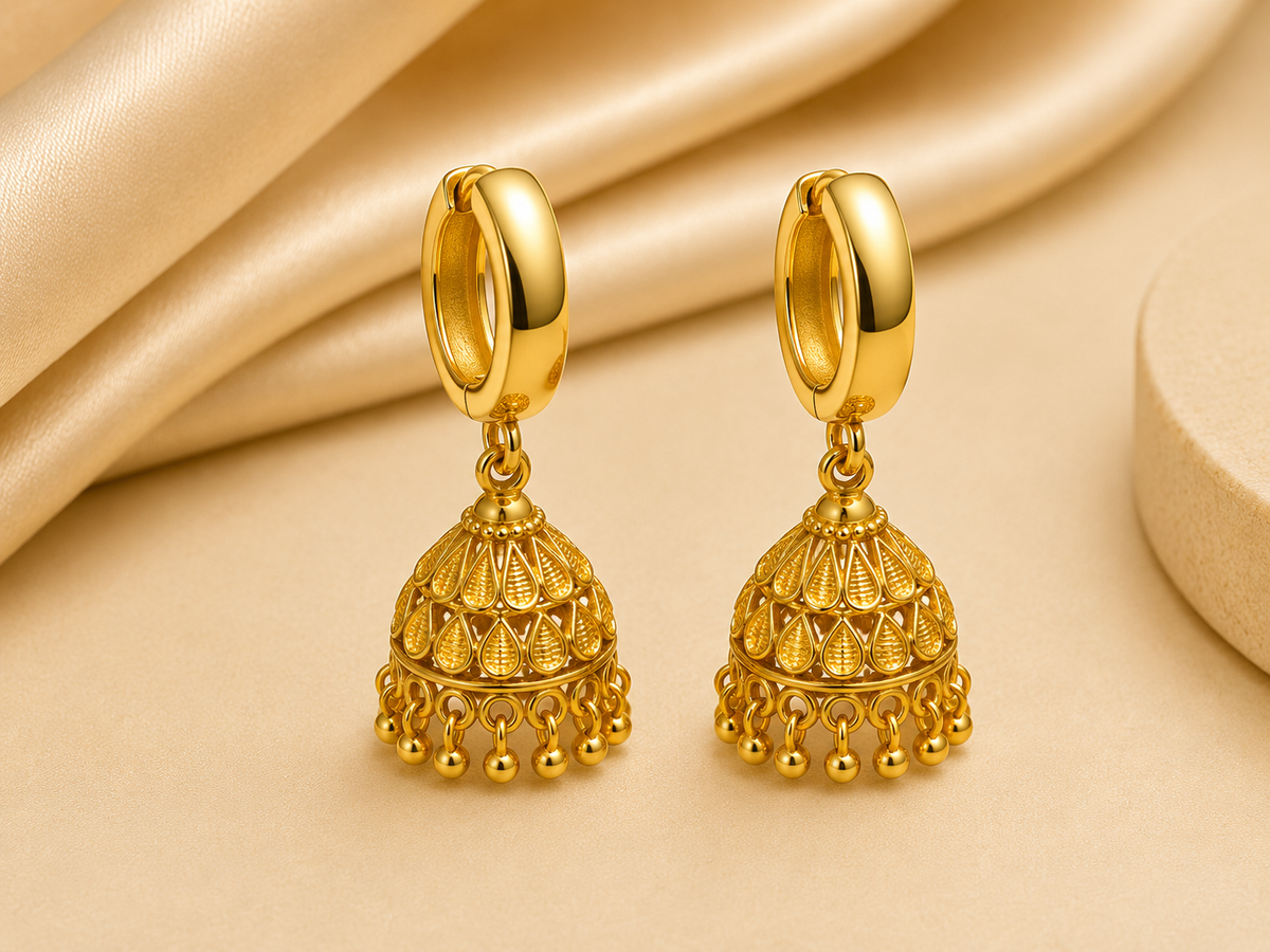 Ava’s Mini Gold Plated Jhumka