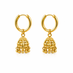Jai Micro Collection Gold-Plated Jhumka Earring Lucknow No2