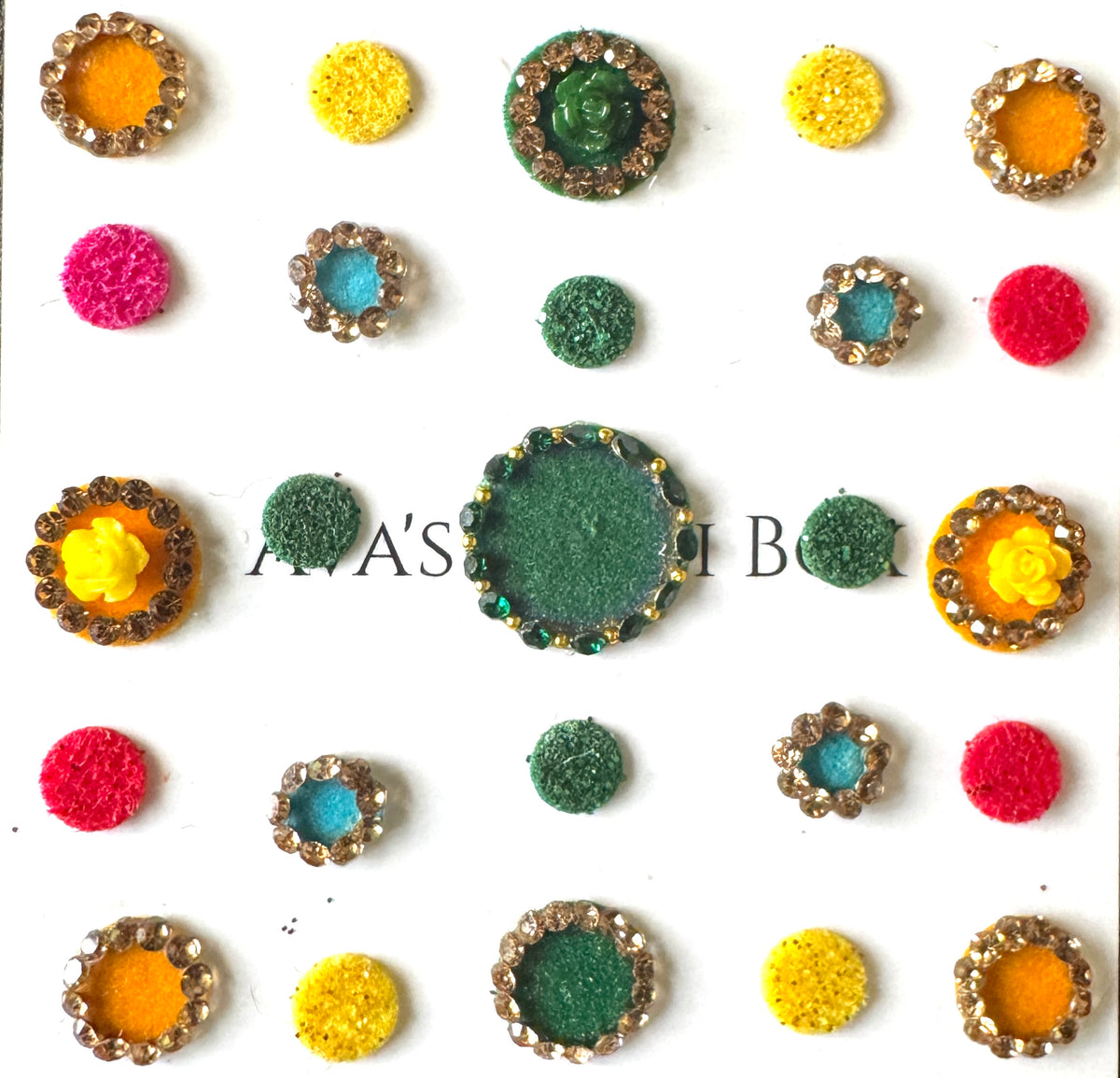 Lohri Special Bindi Box Mixed Colours