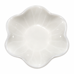 Flower Trinket Dish White