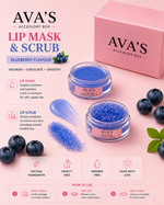 Lip Mask & Scrub Blueberry