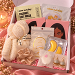 Pick your own 5 Nose Ring Box Pamper Gift Set Grey Jhumka
