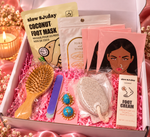 Pick your own 5 Nose Ring Box Pamper Gift Set Blue Jhumka