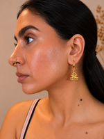 Round Ava’s Hoop Mini Gold Plated Jhumka