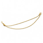 Double Gold Nose Chain