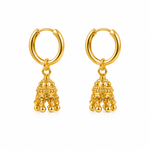 Jai Micro Collection Gold-Plated Jhumka Earring Lucknow No3