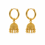 Jai Micro Collection Gold-Plated Jhumka Earring Lucknow No1