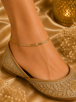 Zehra Gold Payal | Anklet Set | Indian Anklet | Bridal Payal 622 - 39