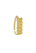 Everyday Thick Gold Nose Ring for Pierced & Non Pierced Nose