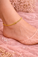 Link Gold Payal | Anklet Set | Indian Anklet | Bridal Payal 657 - 40