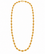 Beaded Gold Plated Necklace