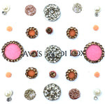 Silver Bindis