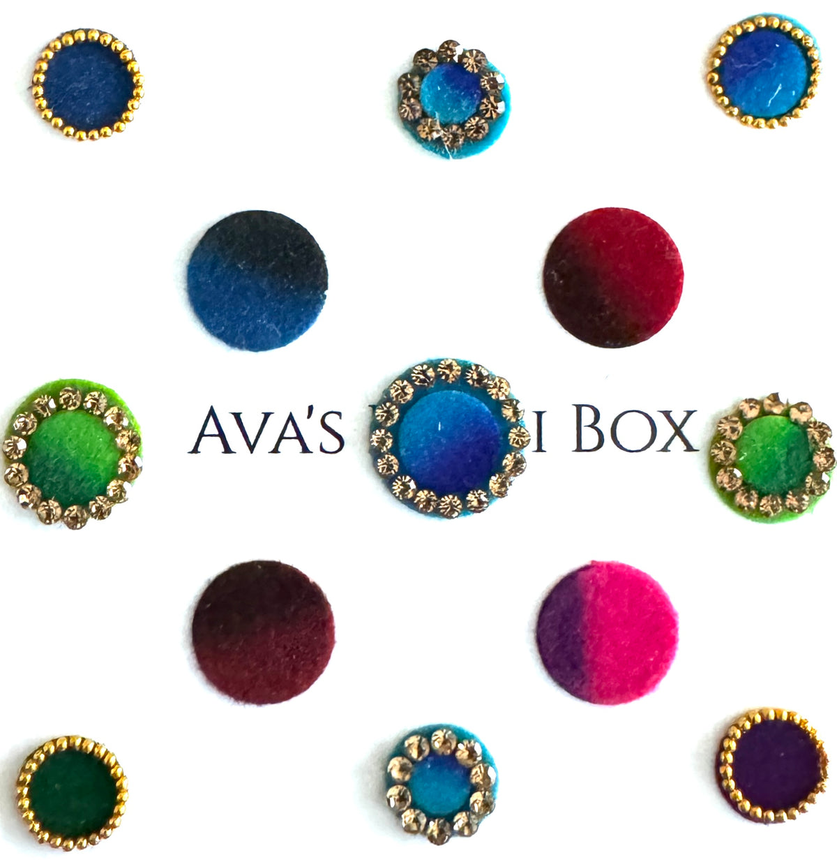 Ombre bindis