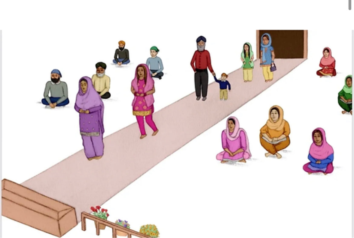 'Ava Goes To The Temple' Childrens Gurdwara Educational Book
