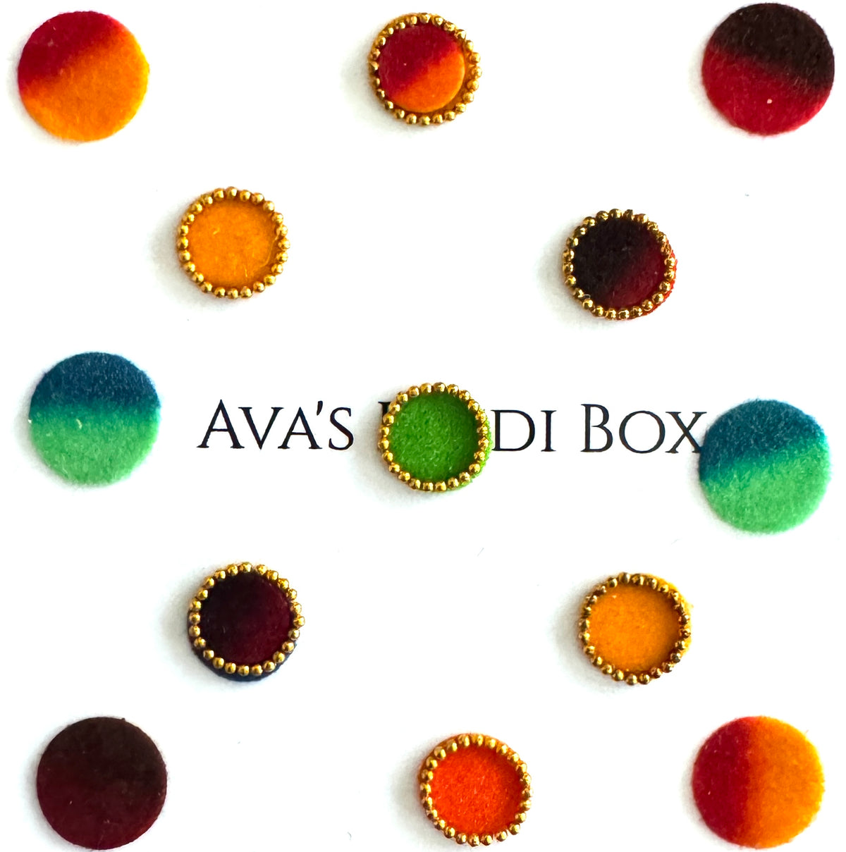 Ombre bindis