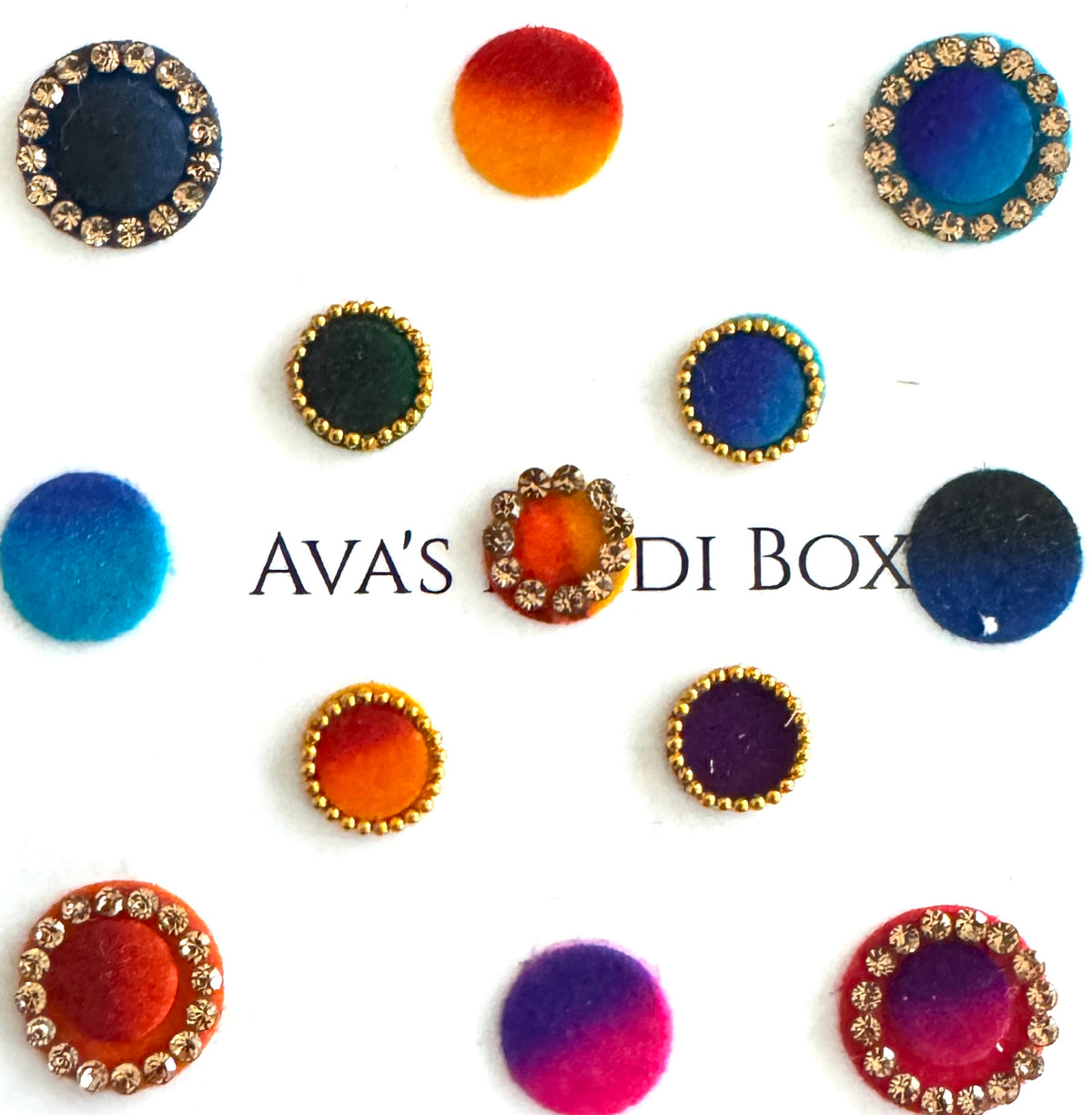 Ombre bindis