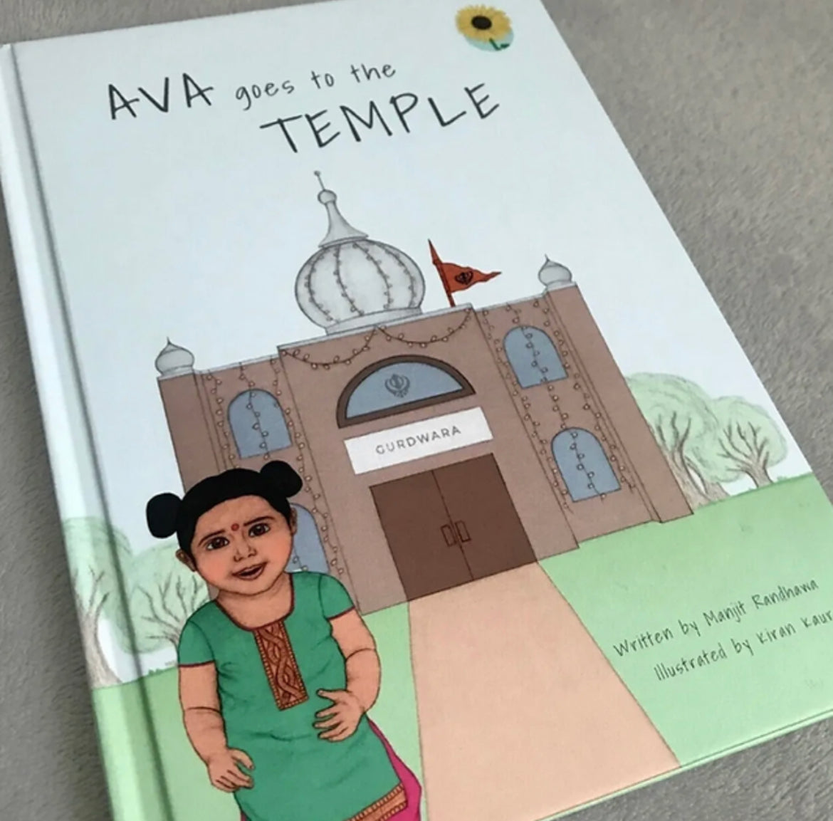 'Ava Goes To The Temple' Childrens Gurdwara Educational Book