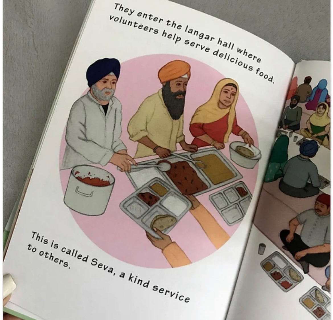 'Ava Goes To The Temple' Childrens Gurdwara Educational Book