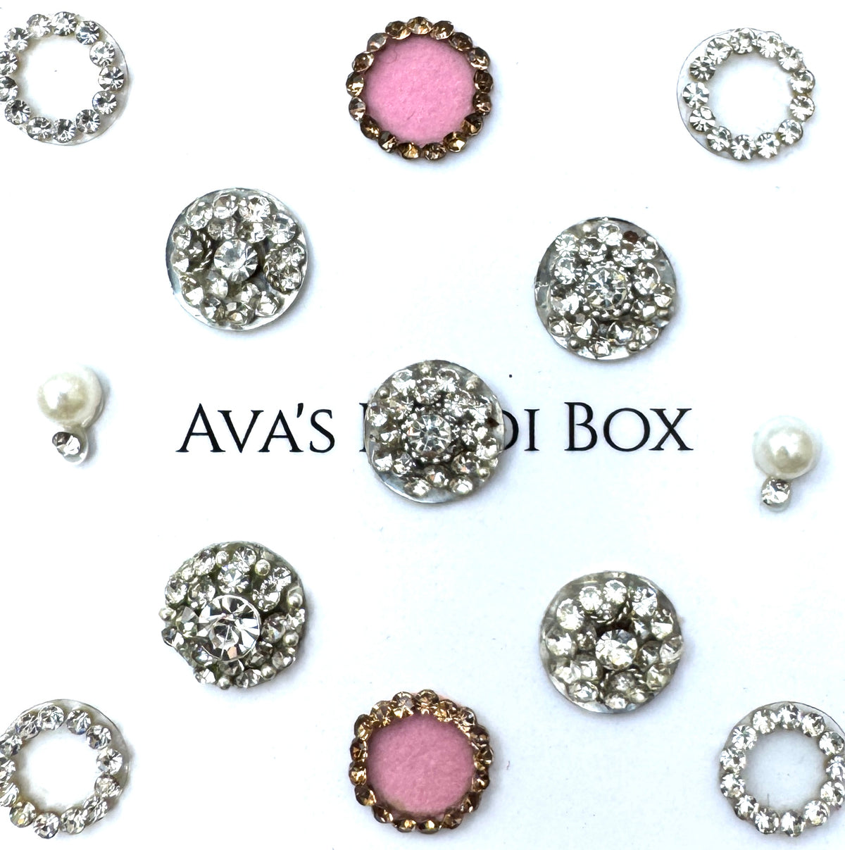 Silver Bindis