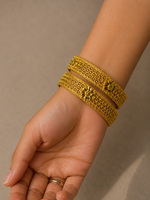 2.4 Gold Bangle Set 2 Bangles