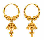 Gold plated Collection Jhumka Earrings Dainty