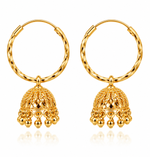 Maharani Dangle plated Collection Jhumka Earrings