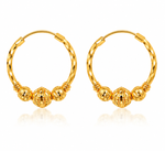 Mini Ball Dangle plated Collection Jhumka Earrings