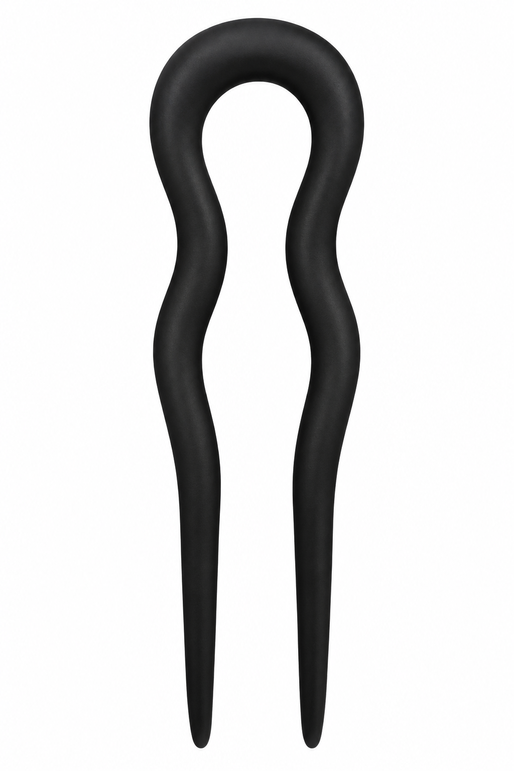 Black Wavy U Hair Pin Sleeky Bun Up Dos