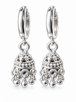 Silver Mini Jhumka Earring 3