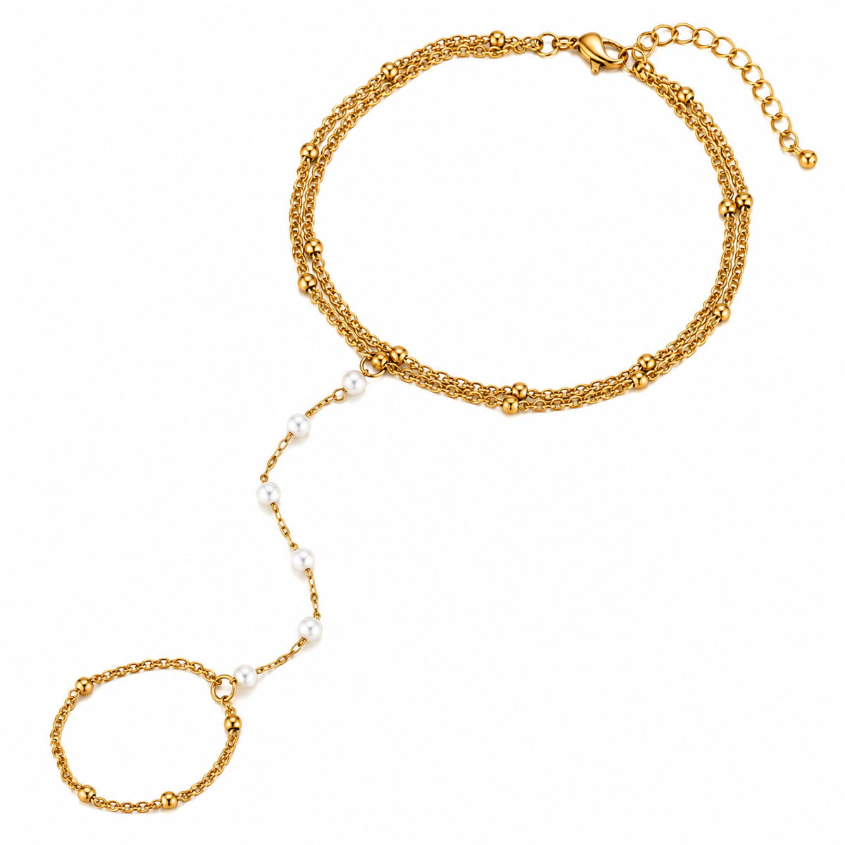 Elowen Pearl Hand Chain