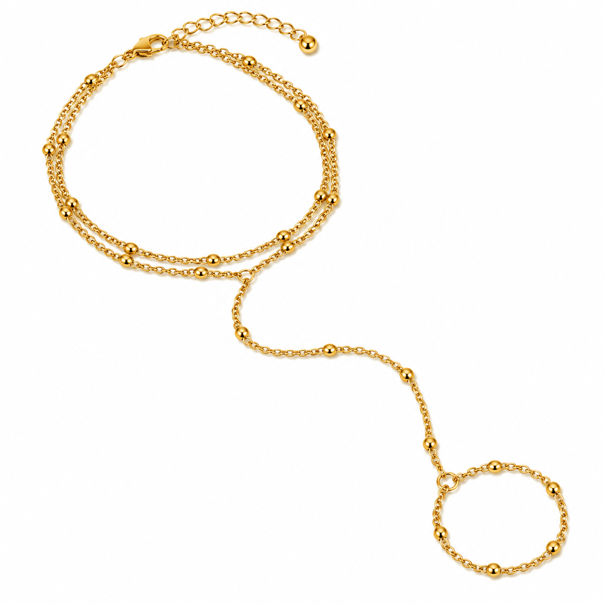 Aveline Gold Hand Chain