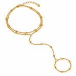 Aveline Gold Hand Chain