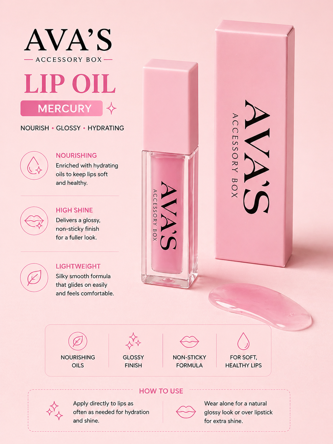 Lip Oil Mercury