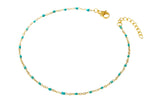 Fashion Round Stainless Steel Women's Anklet