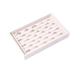 Velvet Nose Ring Jewellery Display Tray Ring Earring Stud Organizer Storage Rack