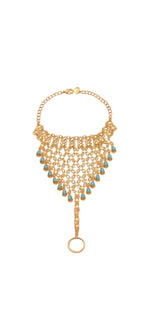 Tassel Bohemian Style Finger Linked Bracelet