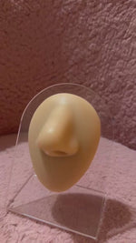 Non Pierced Nose Dangle - 8 Stone Gold Dangle nose ring